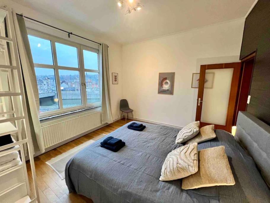 Bellevue - Grand Appartement Pour 5 Sur Les Quais De La Meuse Liegi Esterno foto