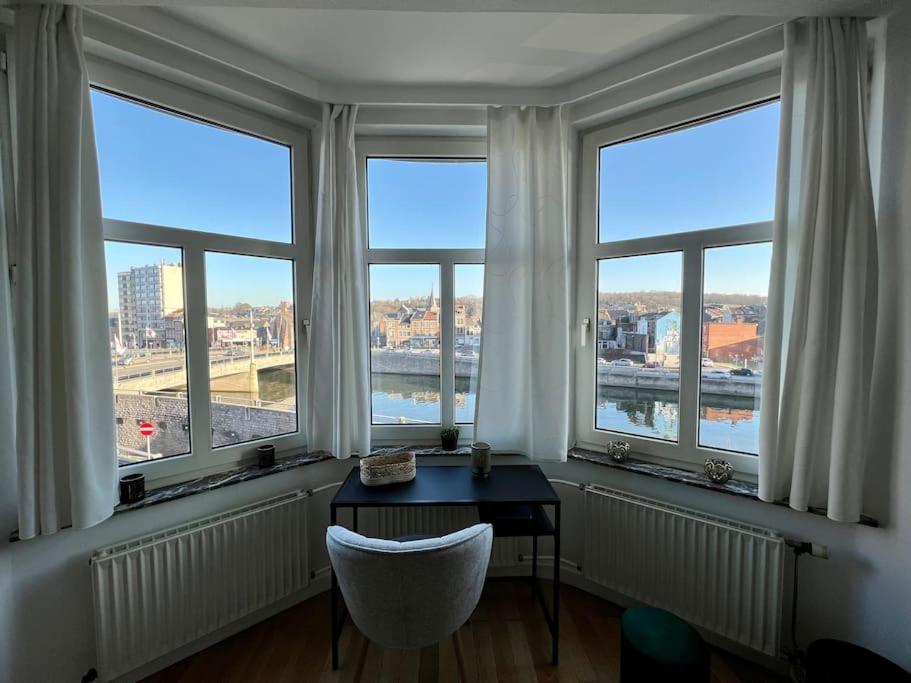 Bellevue - Grand Appartement Pour 5 Sur Les Quais De La Meuse Liegi Esterno foto